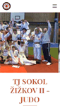 Mobile Screenshot of judo-zizkov.cz